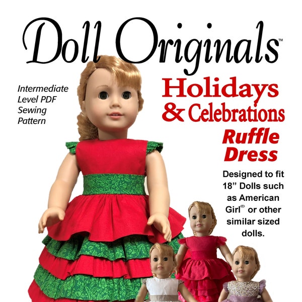 Holidays & Celebrations Ruffle Dress