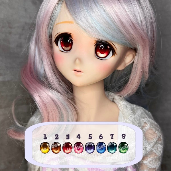 Basic 4 - Full Resin BJD Eyes for Dollfie and Other Anime Style Dolls