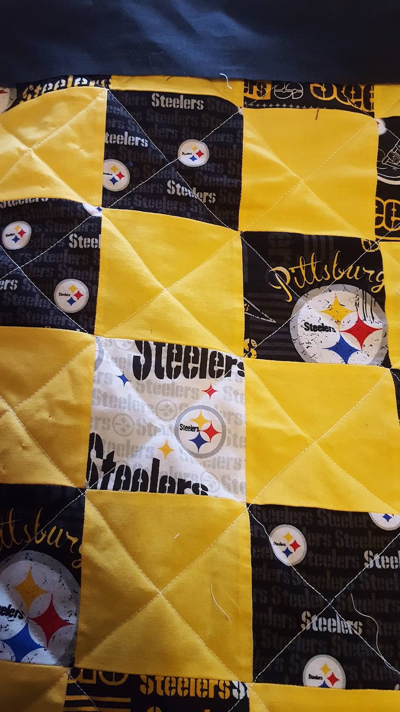Pittsburgh Steelers LapCrib Size quilt