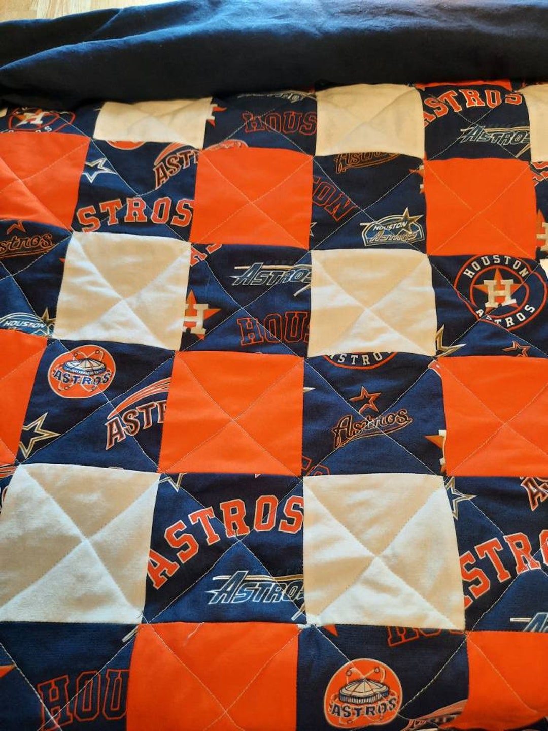 Houston Astros Full Size Quilt Etsy