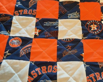 Houston Astros full size quilt