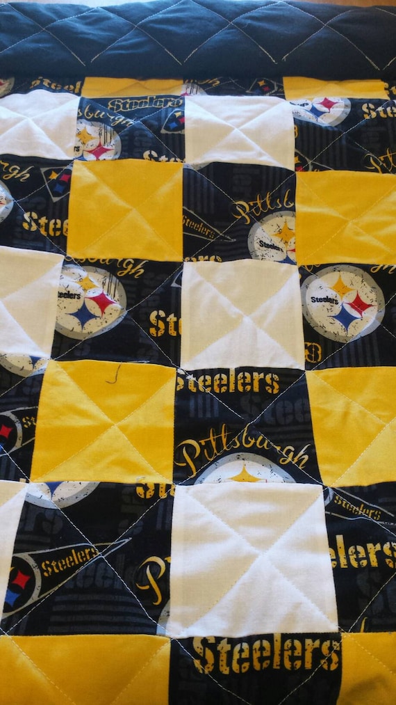 Pittsburgh Steelers LapCrib Size quilt