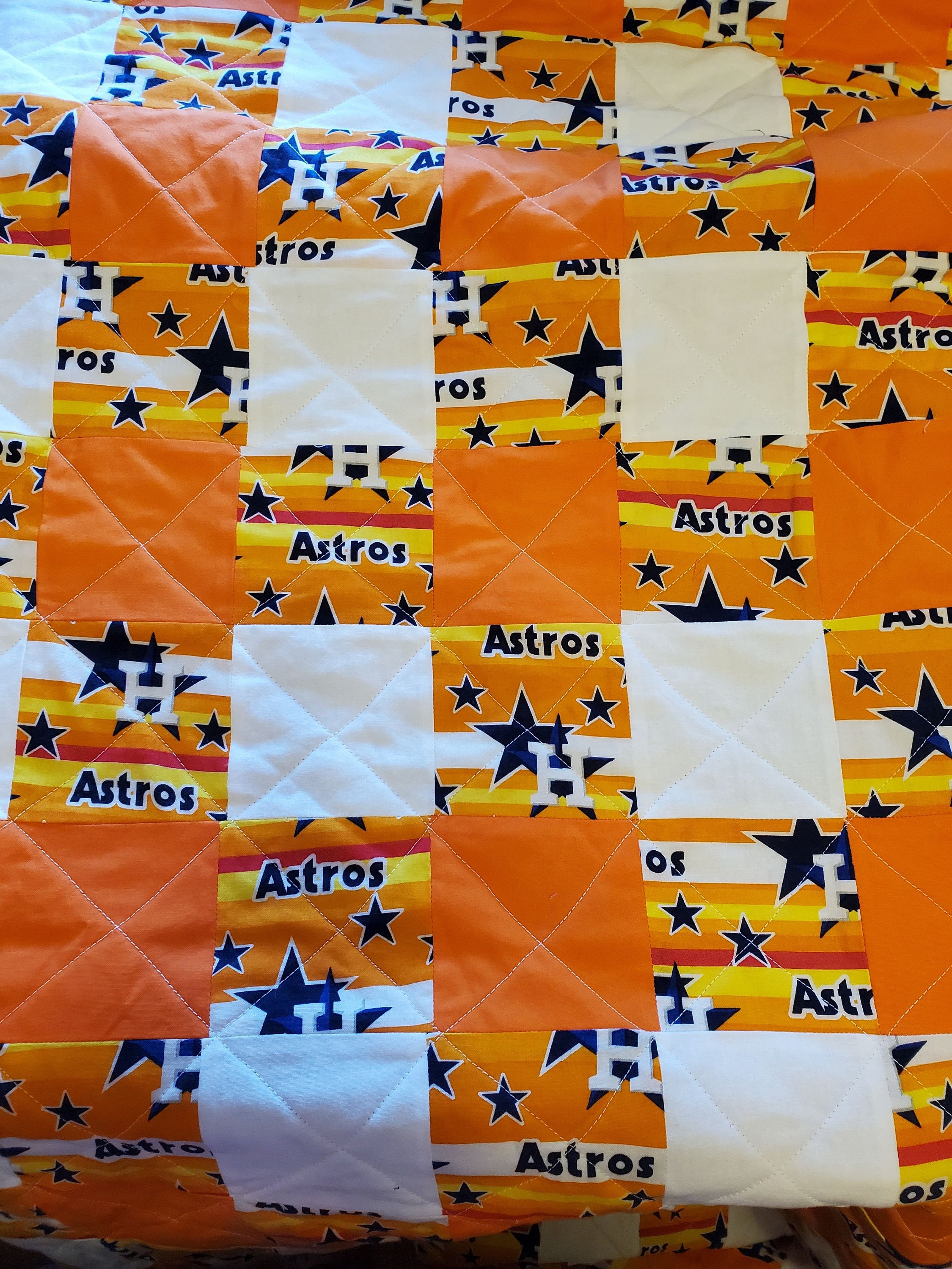 Houston Astros Full Size Quilt Etsy