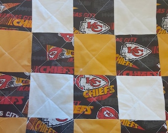 Kansas City Chiefs full size quilt