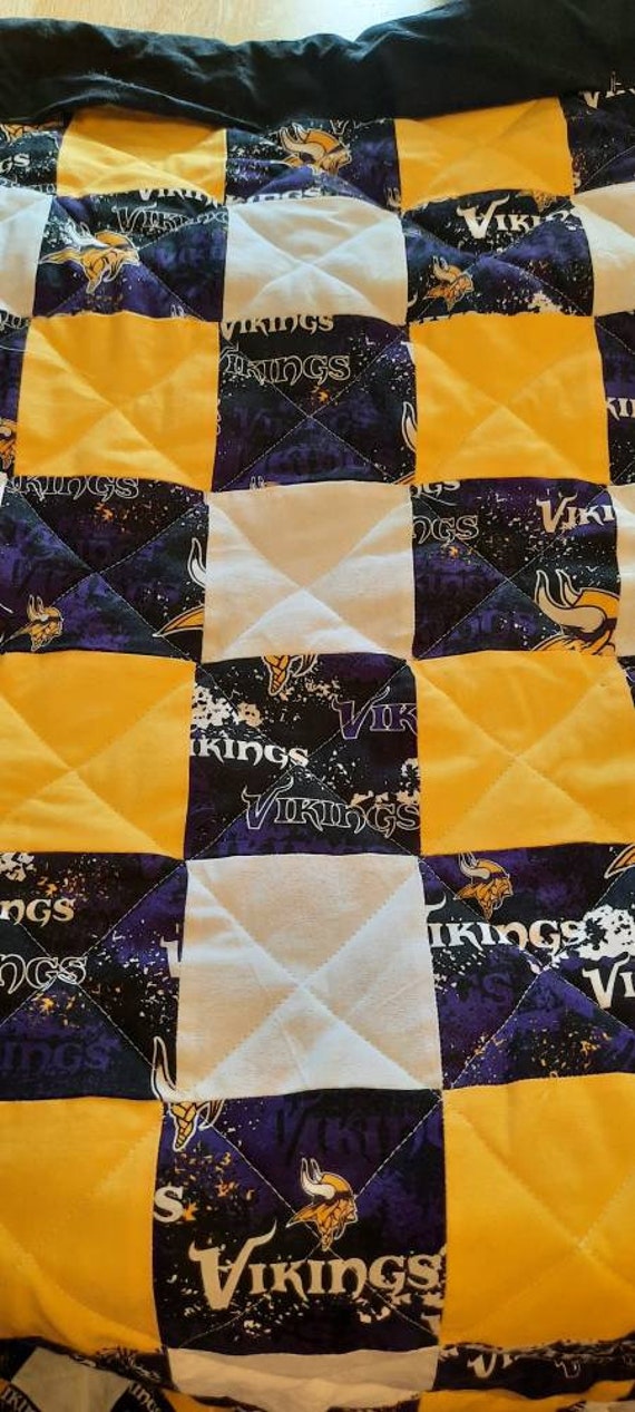 Minnesota Vikings Full Size Quilt