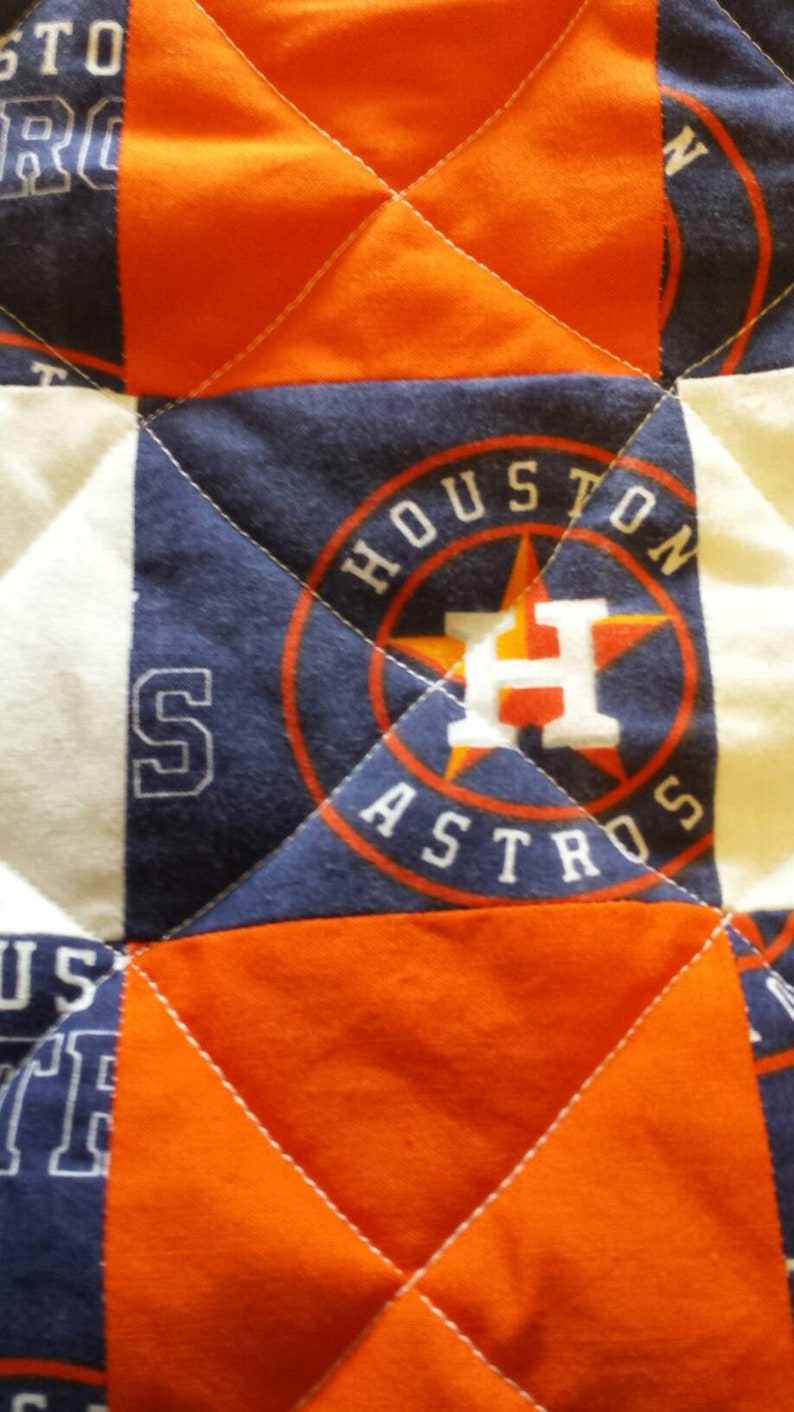 Houston Astros full size quilt Etsy