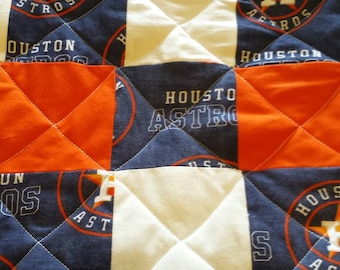 Houston Astros full size quilt