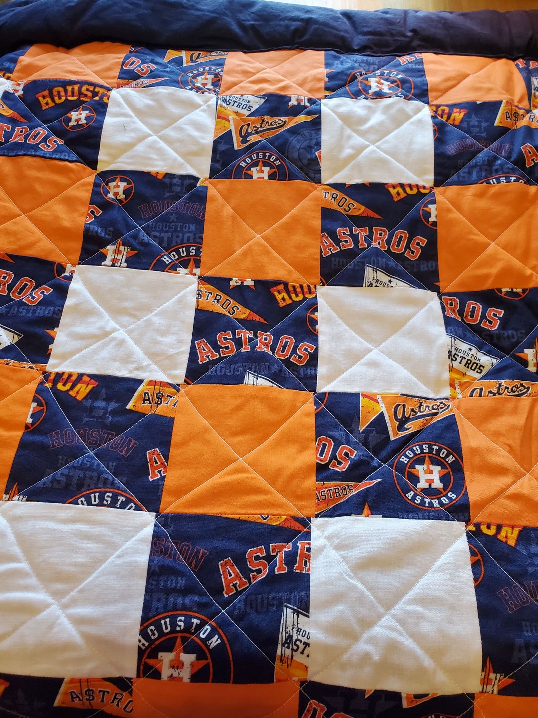 Houston Astros Full Size Quilt Etsy