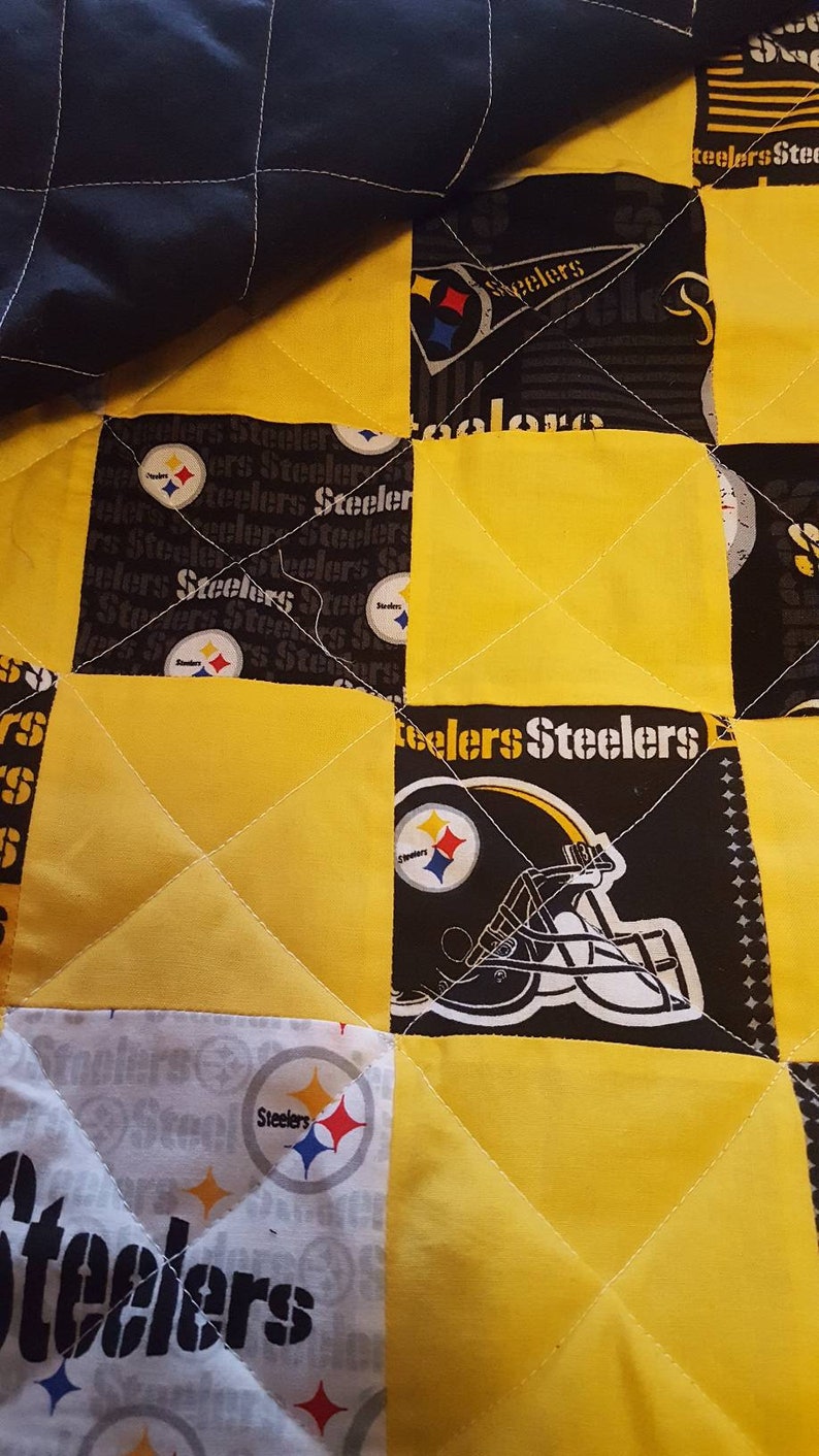 Pittsburgh Steelers LapCrib Size quilt
