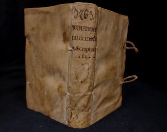 Antique - 1763 Dilucidationis Selectarum S.Scripture Qaestionum