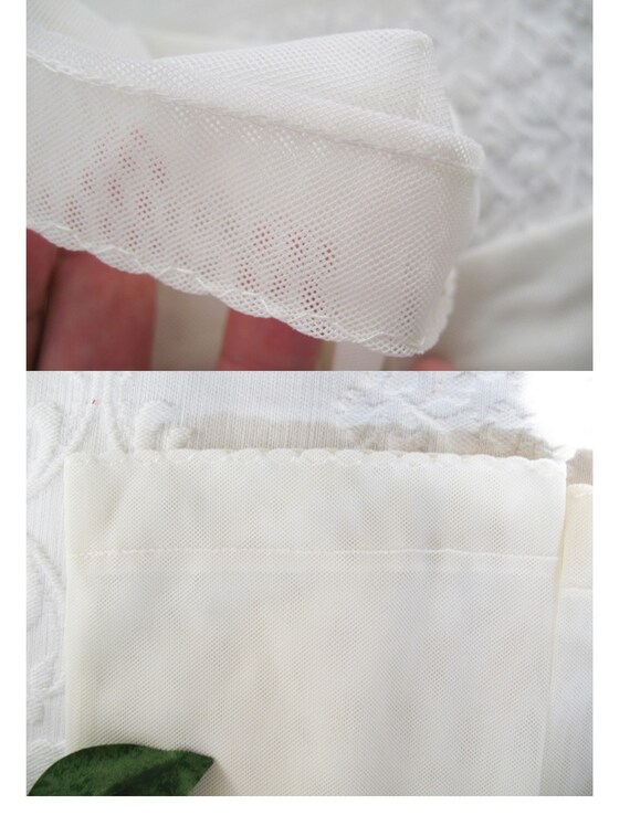 Vintage Fingerless Gloves White Victorian Lace Antiqu… Gem