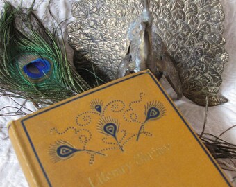Book Literary Shrines Famous Authors  History 1895  Decorative Pretty Cover Vintage Library Decor Gift Decorative Artwork  WhenRosesBloom