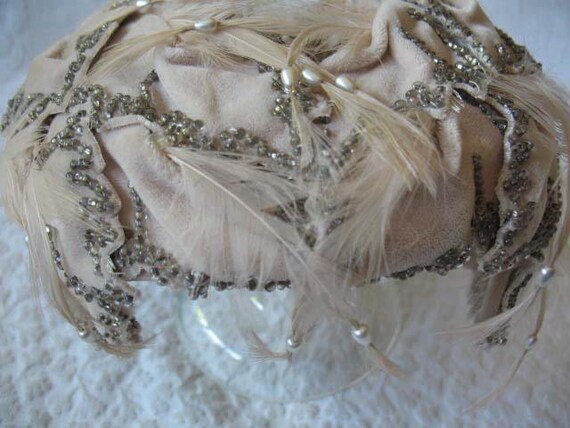 Vintage Bridal Wedding Cocktail Hat Fascinator To… - image 6