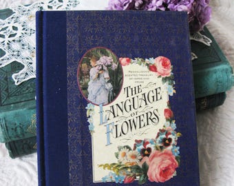 Vintage Penhaligon Scented Book The Language of Flowers  1st Ed Perfumed Classic Romantic Gift  Decorative Library Decor WhenRosesBloom