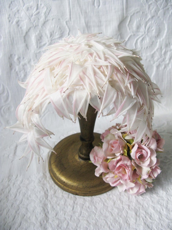 Vintage Hat Bridal Ballerina Fascinator Band Head… - image 5