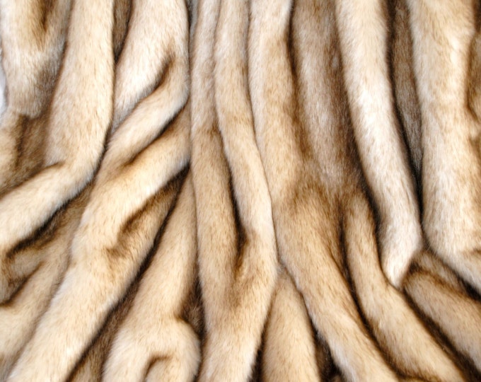 Exquisite Arctic Fox Faux Fur Throw/blanket Very Soft Large Etsy