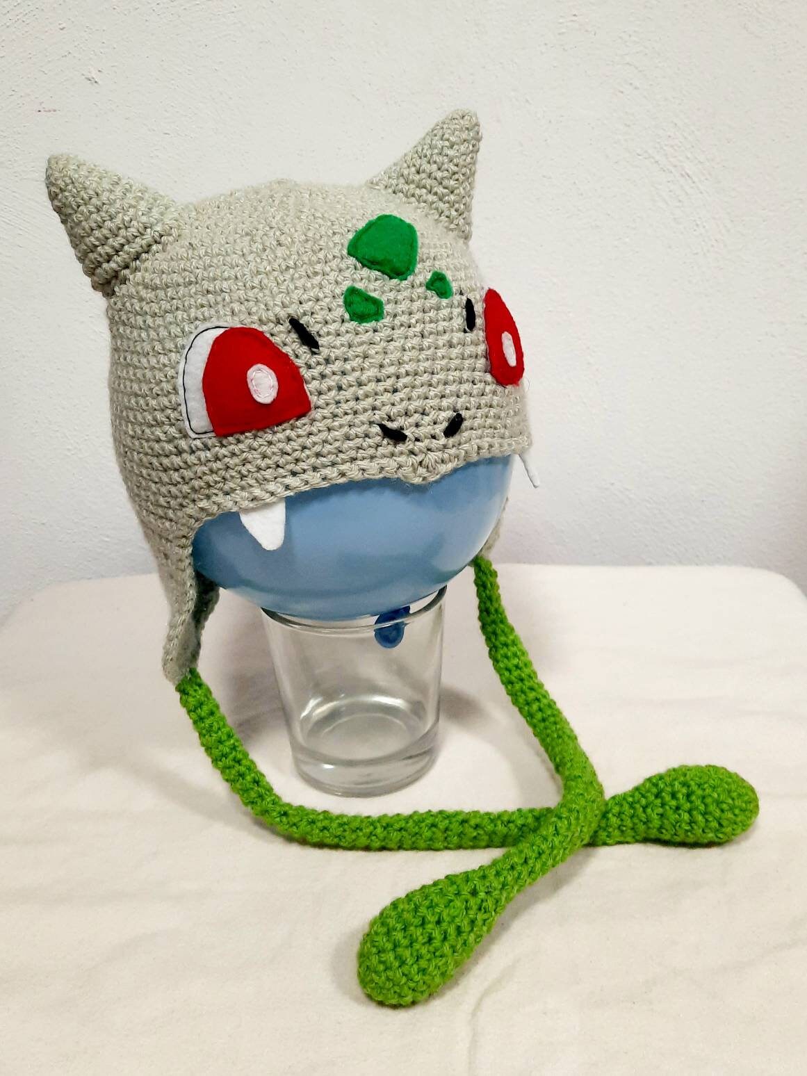 Bulbasaur Hat Crochet Pattern