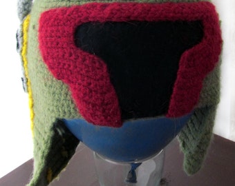Star Wars Boba Fett Inspired  Crochet Hat,  All sizes