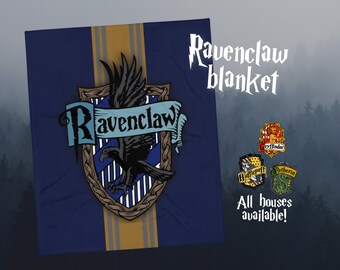 ravenclaw hooded blanket
