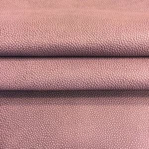Pink Purple Leather Hides, Genuine Pebbled Skins, Upholstery Projects, Bookbinding Supply, Sewing Fabric, Thin DIY Home Decor Material 980-7