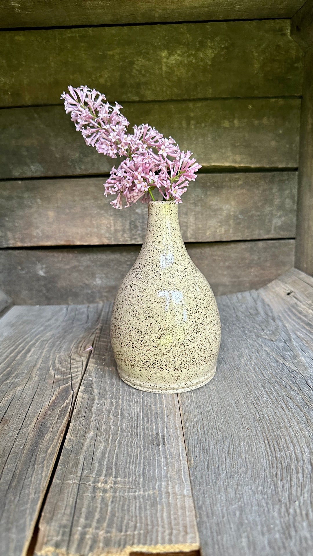 Handmade Wheel Thrown Pottery Small Ceramic Vase Ceramic Great for ...