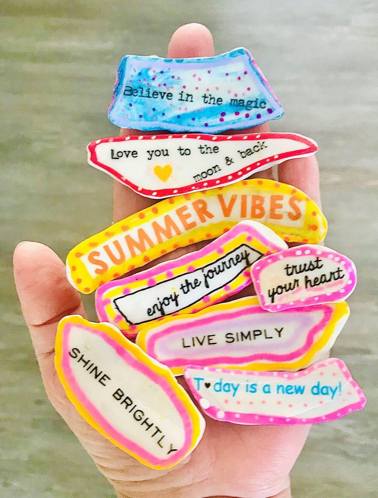 Quotes On A Clam Shell Etsy Finland