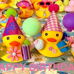 Rubber Duck Birthday