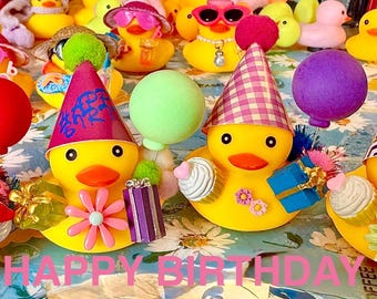 Rubber Duck Birthday