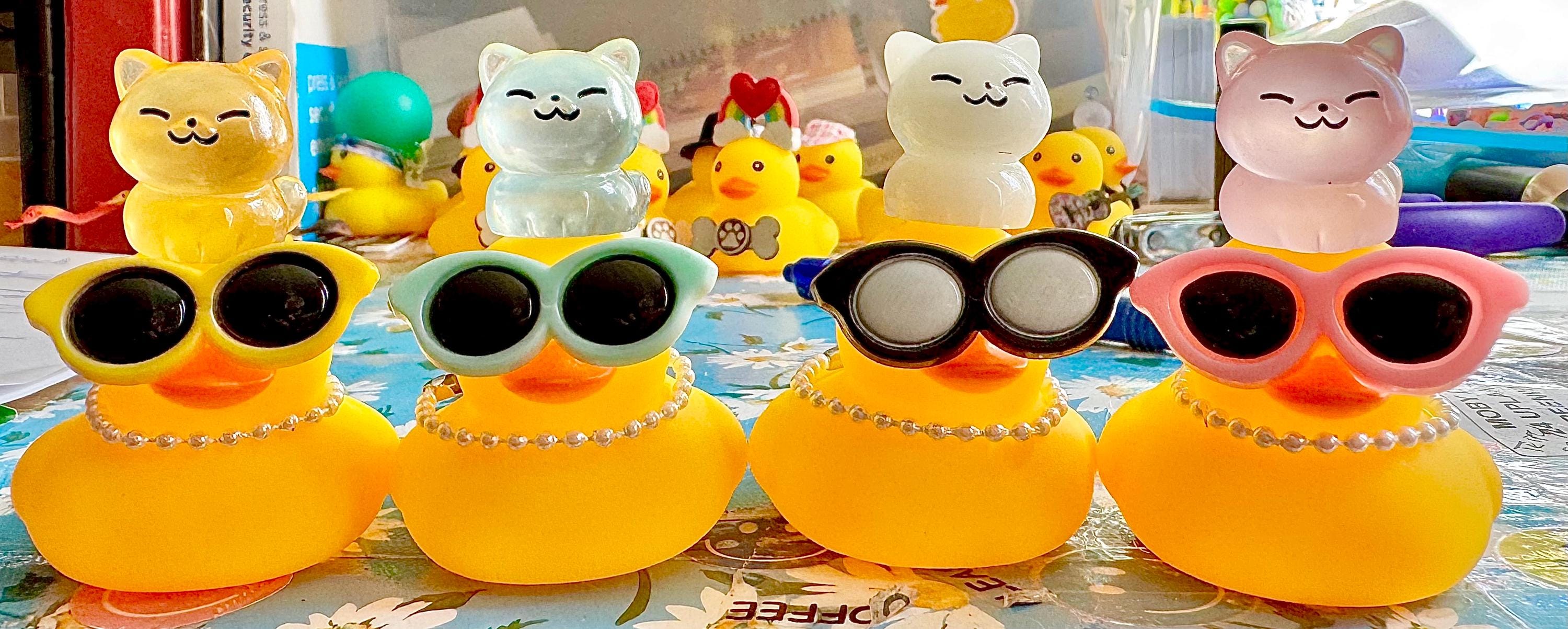 Rubber Duck Cat Woman - Etsy