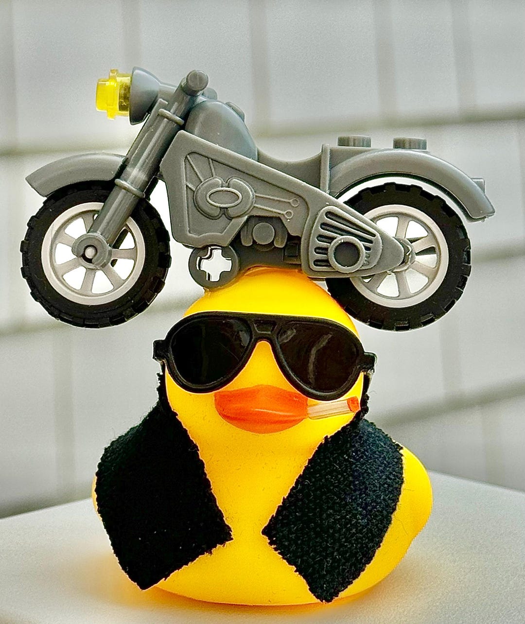 Rubber Duck Biker - Etsy
