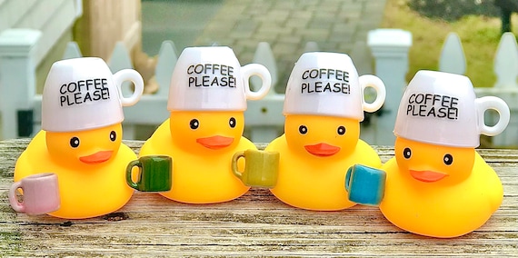 Rubber Duck Coffee-Fun Duck-Themed Coffee Gift - Etsy 日本