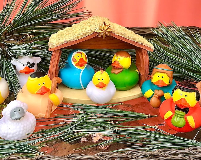 Nativity Rubber Ducks Etsy