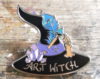 Art Witch - Hard Enamel Lapel Pin