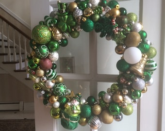 Irish ornament wreath