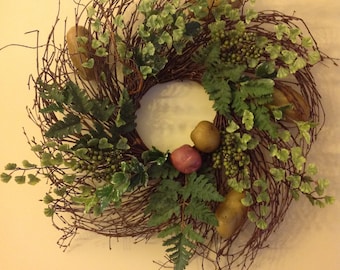 The Lucky Irish Potato Wreath
