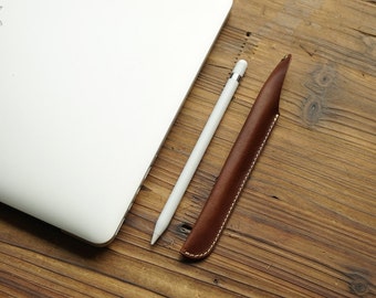 Leather Apple Pencil Sleeve, Apple Pencil Case, Apple Pencil Cover, Apple Pencil Holder, 5524