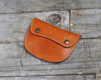 Leather Headphone Pouch, Change Pouch, Earbuds Pouch, Gift Pouch, Mini Pouch, 3841