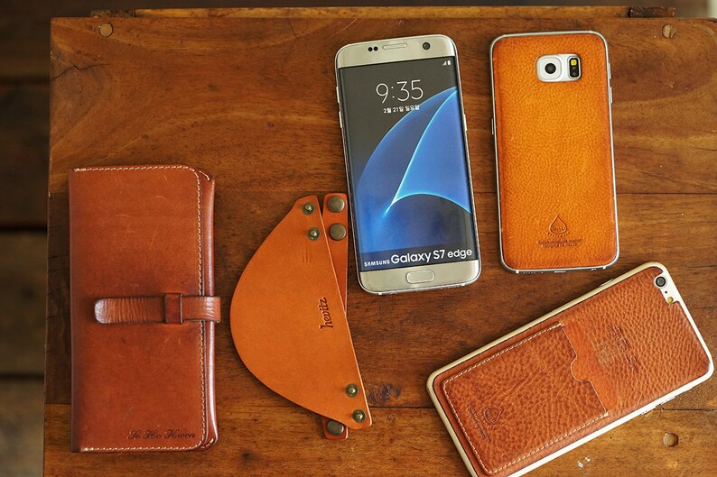 Leather Smartphone Cradle Leather Stand Iphone Stand Tablet Etsy