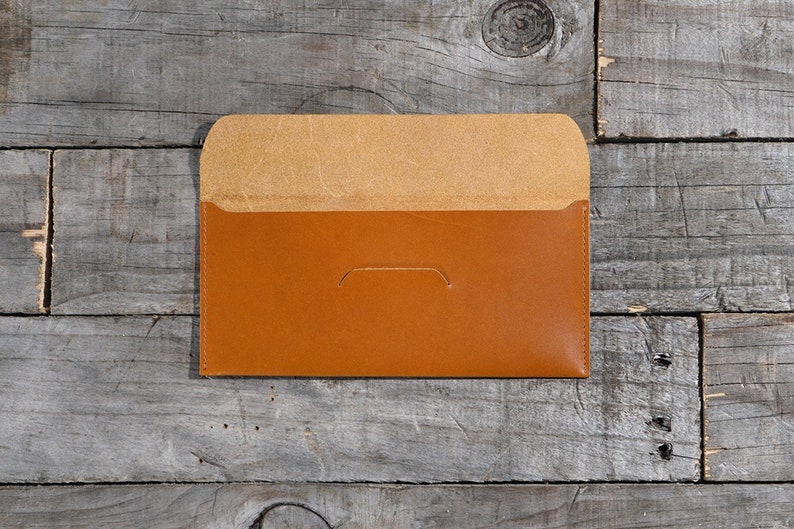 Leather Cash Envelope, Money Holder, 5775 imagem 4