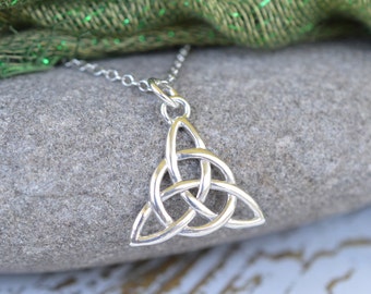 Trinity Knot Pendant Necklace