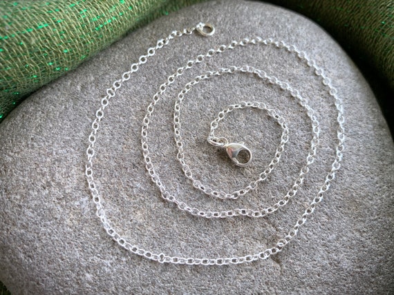 Plain Sterling Silver Cable Chain- One Chain Australia