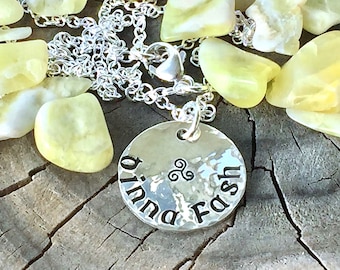Dinna Fash "Don't Worry Yourself" Pendant Necklace