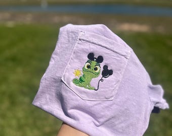 Camiseta de bolsillo Chameleon Buddy Comfort Colors