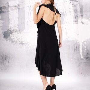 Black Dress. Bare Shoulder Dress. Plus size. A-line Dress. Party Dress. Midi Dress. Cocktail Dress. Sleeveless Dress by UrbanMood UM-062-M