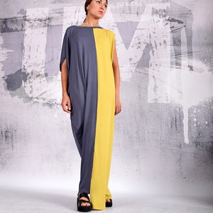 Caftan Dress, Party dress, Asymmetric dress, Cocktail dress, Maxi Dress, Casual Dress, Loose Dress, Summer Dress, Kaftan, UrbanMood UM195-VL