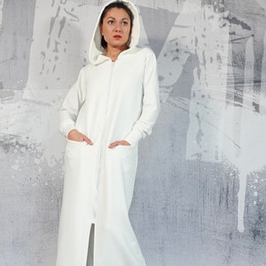 Floor length hoodie hotsell
