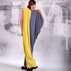Kaftan Dress, Party dress, Asymmetric dress, Woman dress, Maxi Dress, Casual Dress, Loose Dress, Summer Dress, Kaftan, UrbanMood - UM-195-VL