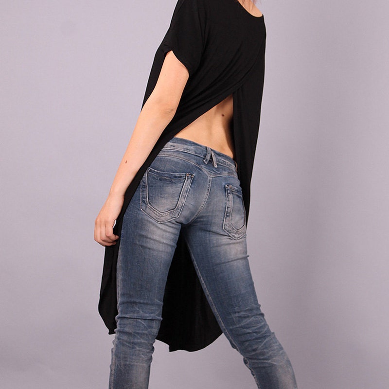 'Open Back' shirt Shirt, blouse