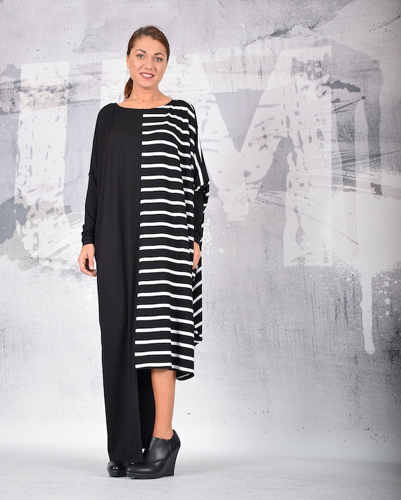 black and white striped maxi dress plus size Regency Era Men's Black Tailcoat With Buttons Jacquard main image 1