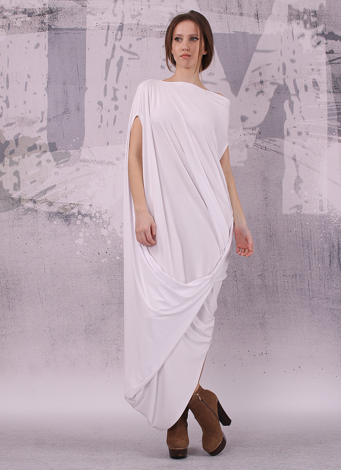 casual white maxi dress plus size BELAROI Womens Plus Size Maxi Dress Summer V Neck Short Sleeve Casual Long Dresses Pockets Beach Coverup Vacation Outfits (1X, G1-Beige) at Amazon Women's Clothing store